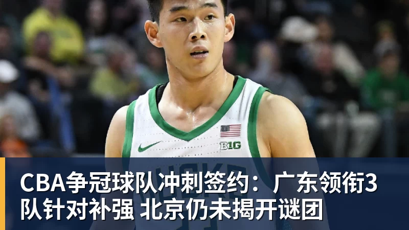 爱游戏体育CBA争冠球队冲刺签约：广东领衔3队针对补强 北京仍未揭开谜团